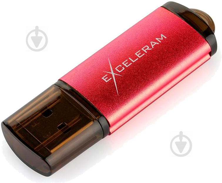 Флеш-память USB Exceleram A3 Series 128 ГБ USB 3.1 GEN 1 red (EXA3U3RE128) - фото 1