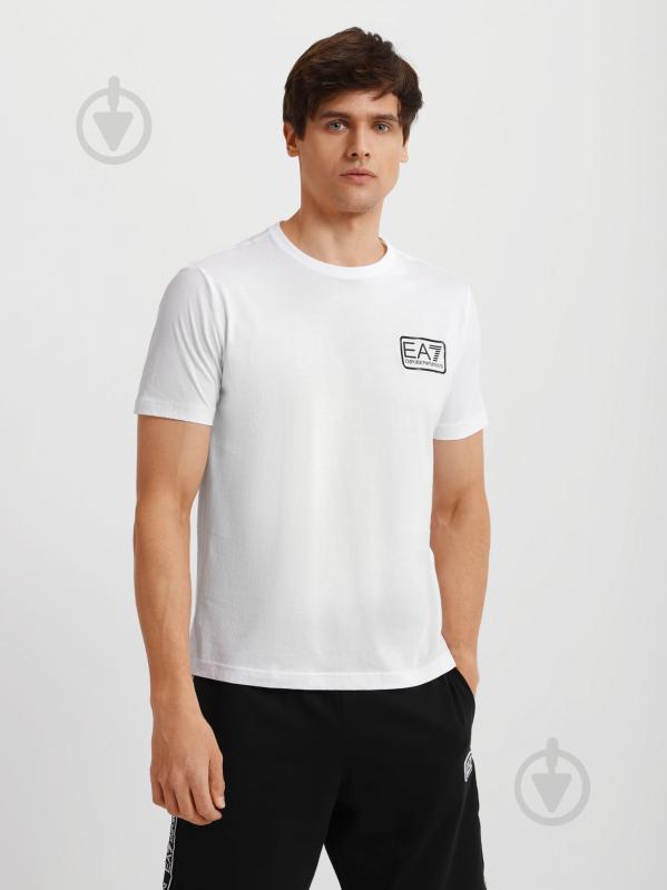 Футболка EA7 T-SHIRT 3LPT05-PJM9Z-1100 р.XL белый - фото 1