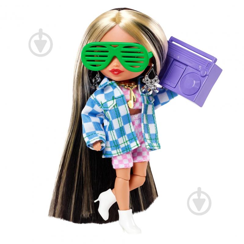 Мини-кукла Barbie "Экстра" стильная леди HGP64 - фото 2