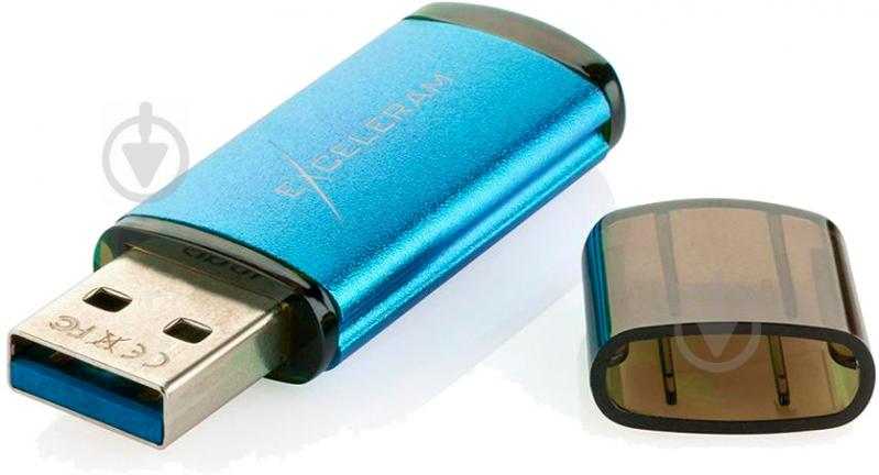 Флеш-пам'ять USB Exceleram A3 Series 128 ГБ USB 3.1 GEN 1 blue (EXA3U3BL128) - фото 3