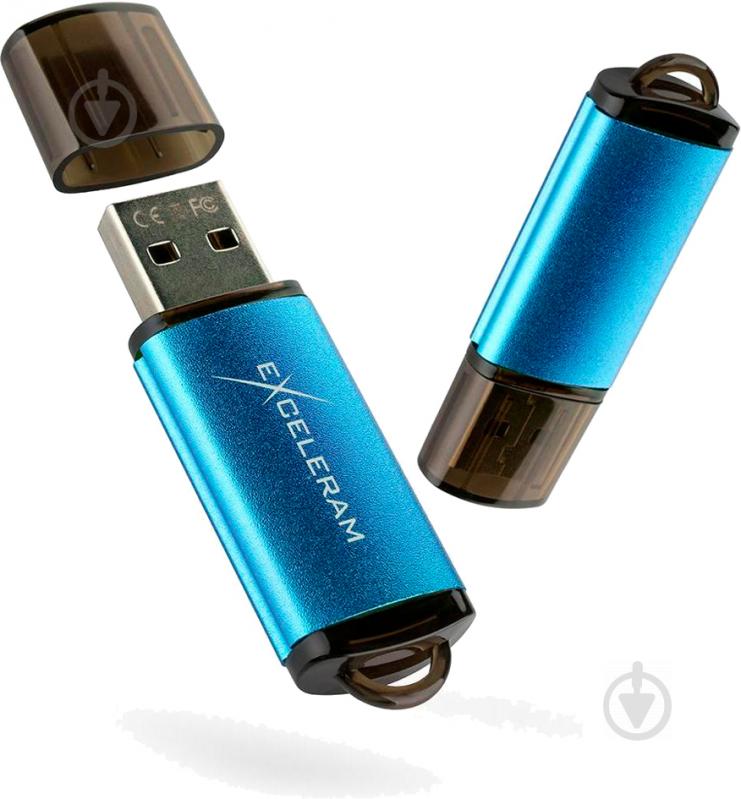 Флеш-память USB Exceleram A3 Series 128 ГБ USB 3.1 GEN 1 blue (EXA3U3BL128) - фото 6