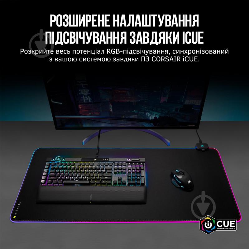 Килимок для миші Corsair MM700 RGB (CH-9417070-WW) - фото 25