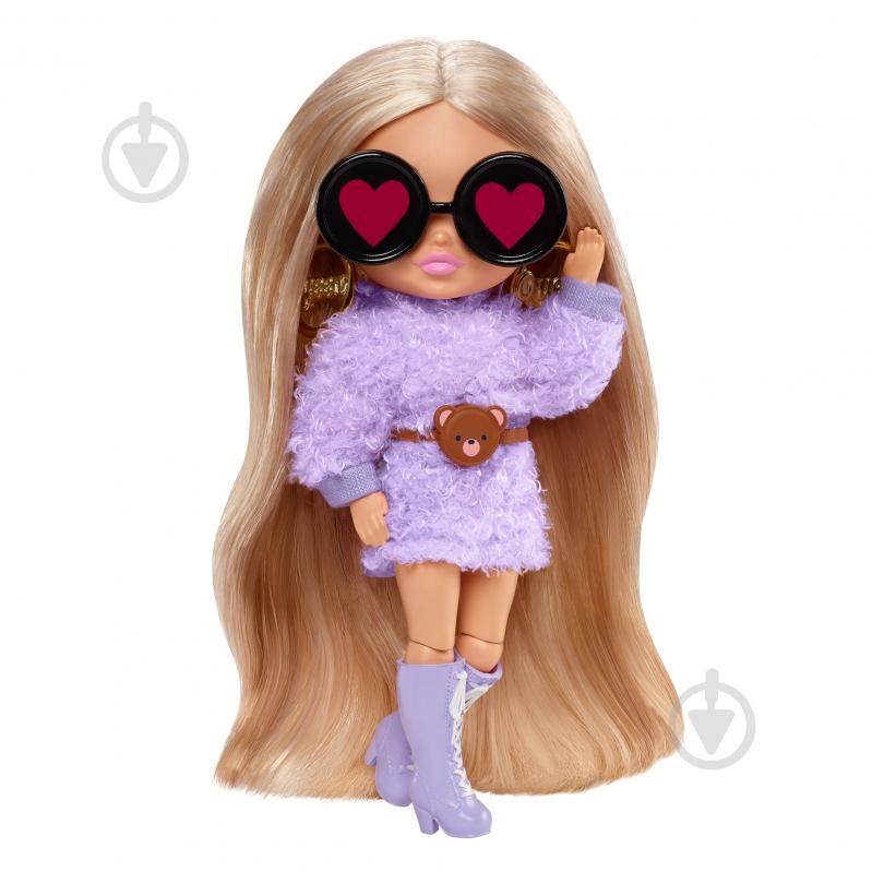 Мини-кукла Barbie "Экстра" нежная леди HGP66 - фото 2