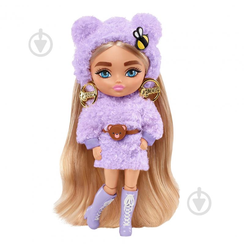 Мини-кукла Barbie "Экстра" нежная леди HGP66 - фото 1
