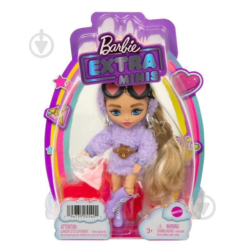 Мини-кукла Barbie "Экстра" нежная леди HGP66 - фото 4