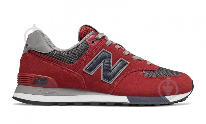 Кроссовки мужские New Balance ML574FNB р.42 красные - фото 2