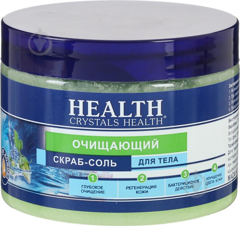 Скраб-сіль для тіла Crystals Health Очищувальний 500 мл - фото 1