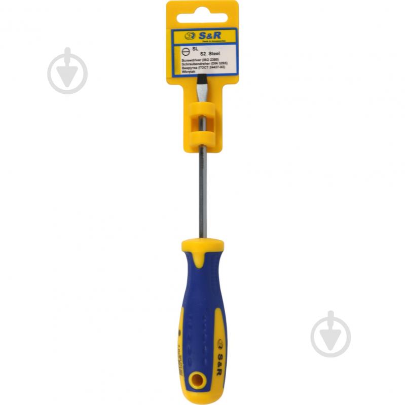 Отвертка S&R SL6,5×100 мм 250083065 - фото 3