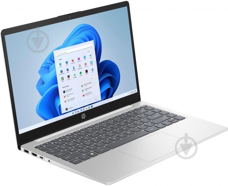 Ноутбук HP Laptop 14-ep0038ua 14" (C3UL0EA) diamond white - фото 3