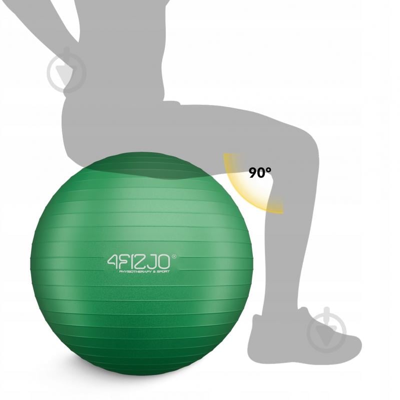 Фітбол 4fizjo Anti-Burst Green d65 см P-5907739316332 - фото 6 Фітбол 4fizjo Anti-Burst Green d65 см P-5907739316332 - фото 6