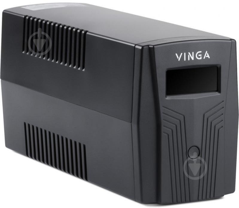 Источник бесперебойного питания Vinga LCD 600VA plastic case VPC-600P - фото 7