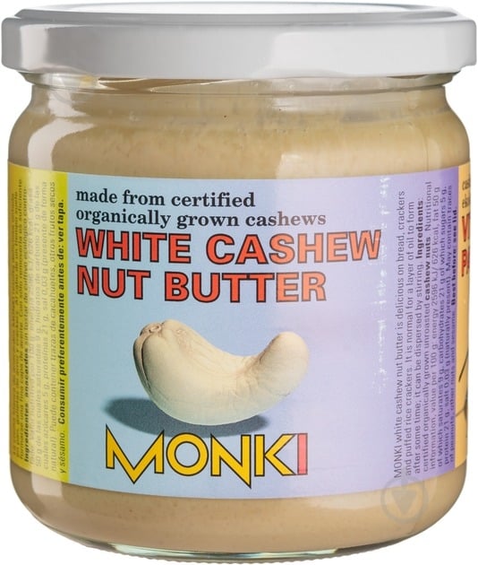 Паста Monki из сырого кешью органическая 330 г - фото 1
