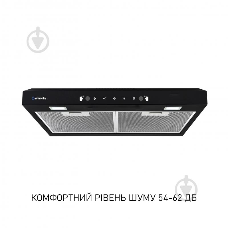Вытяжка Minola HPLS 512 BL - фото 2 Вытяжка Minola HPLS 512 BL - фото 2
