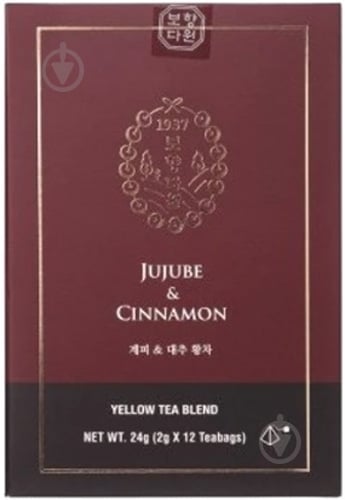 Чай желтый Bohyang Tea Зизифус и корица 12 шт. 2 г (S0849) - фото 1