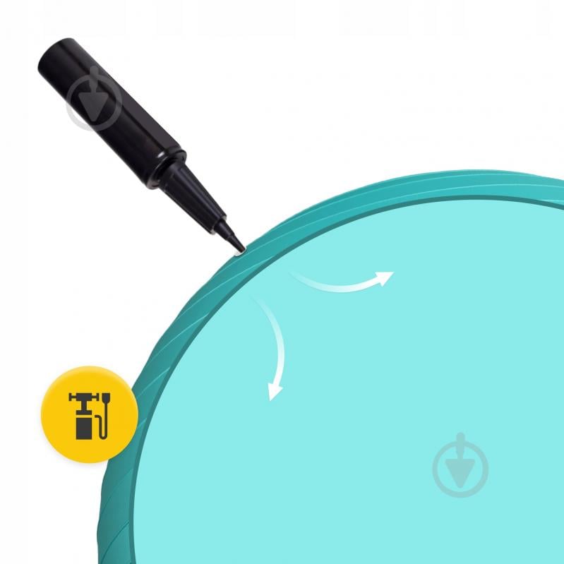 Фитбол 4fizjo Anti-Burst Mint d75 см P-5905973404792 - фото 3 Фитбол 4fizjo Anti-Burst Mint d75 см P-5905973404792 - фото 3