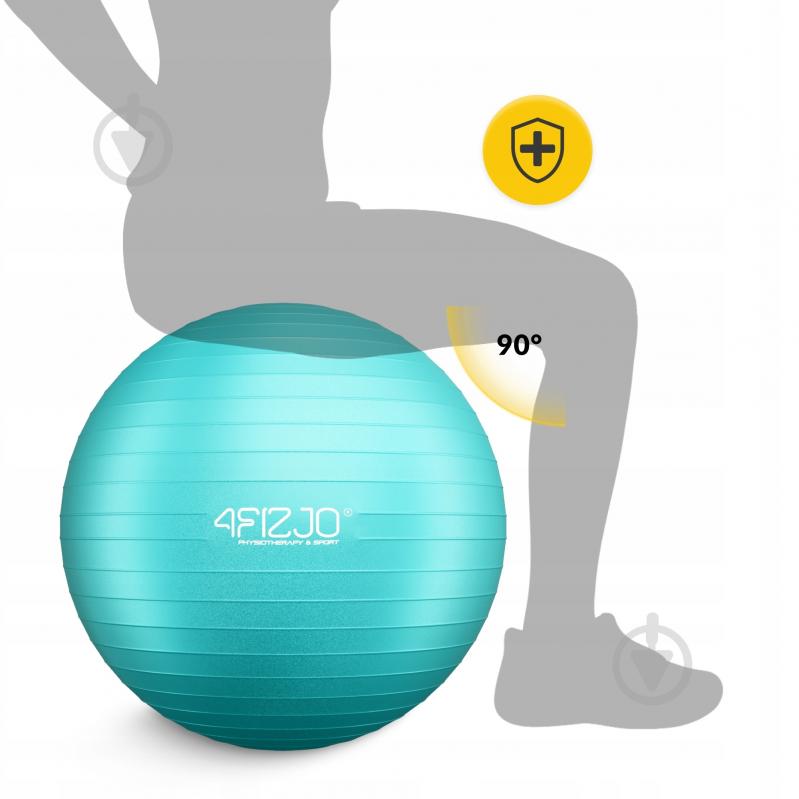 Фитбол 4fizjo Anti-Burst Mint d75 см P-5905973404792 - фото 11 Фитбол 4fizjo Anti-Burst Mint d75 см P-5905973404792 - фото 11