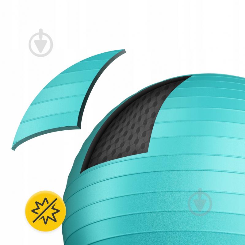 Фитбол 4fizjo Anti-Burst Mint d75 см P-5905973404792 - фото 6 Фитбол 4fizjo Anti-Burst Mint d75 см P-5905973404792 - фото 6