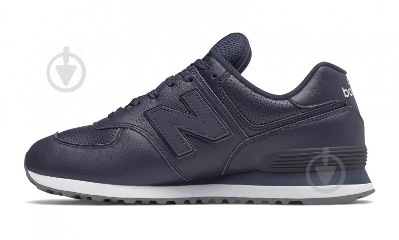 Кроссовки мужские зимние New Balance ML574SNU р.41,5 синие - фото 2