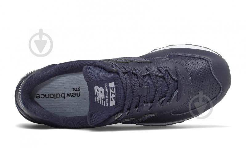 Кроссовки мужские зимние New Balance ML574SNU р.41,5 синие - фото 3