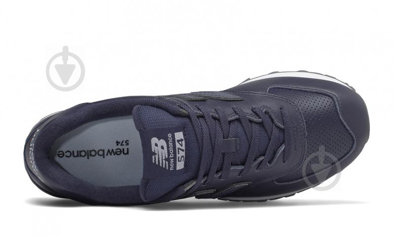 Кроссовки мужские зимние New Balance ML574SNU р.42 синие - фото 3