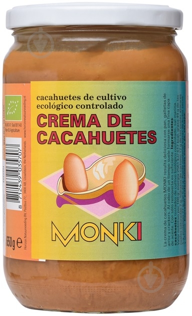 Арахисовая паста Monki органическая 650 г - фото 2 Арахисовая паста Monki органическая 650 г - фото 2