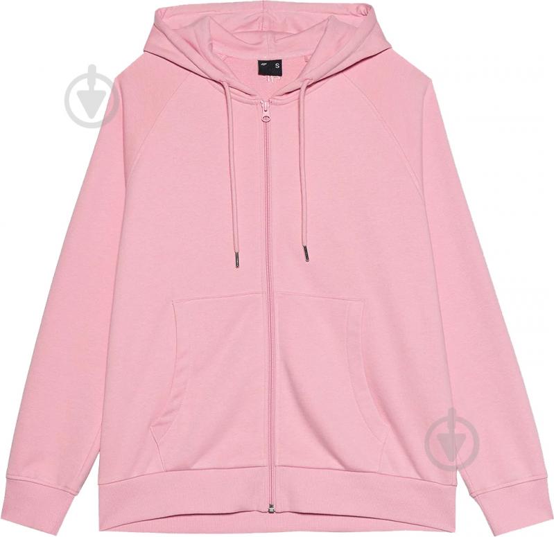 Джемпер 4F SWEATSHIRT F0866 4FSS23TSWSF0866-56S р.XS рожевий - фото 1