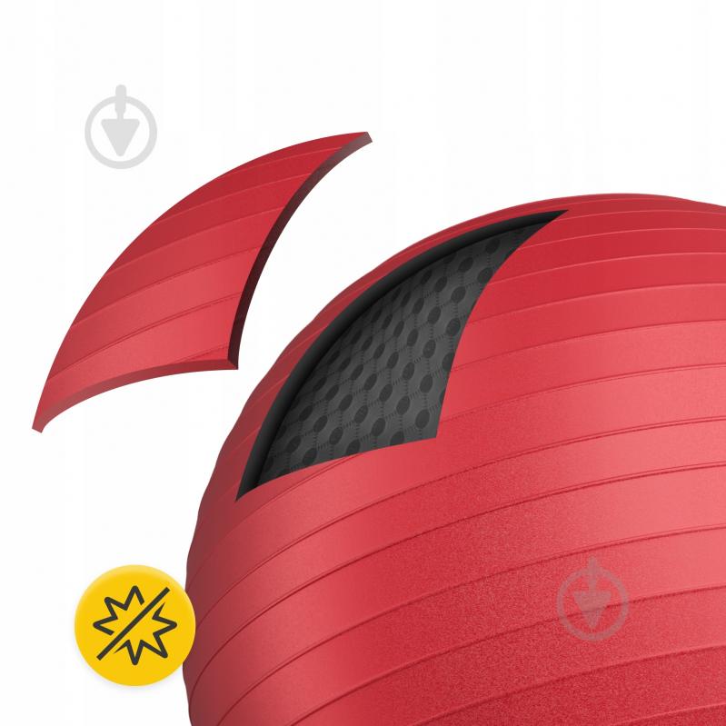 Фітбол 4fizjo Anti-Burst Red d75 см P-5907739316356 - фото 5 Фітбол 4fizjo Anti-Burst Red d75 см P-5907739316356 - фото 5