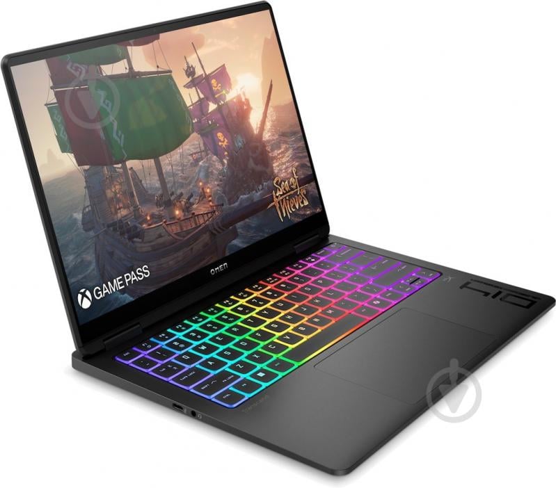 Ноутбук HP OMEN Transcend 14-fb1002ua 14" (C3UP7EA) shadow black - фото 2 Ноутбук HP OMEN Transcend 14-fb1002ua 14" (C3UP7EA) shadow black - фото 2