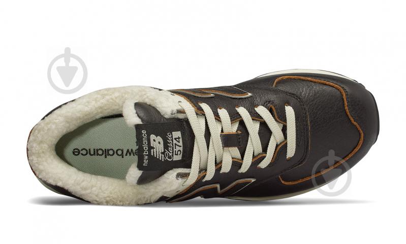 Черевики New Balance ML574WNE р.41,5 темно-коричневий - фото 3