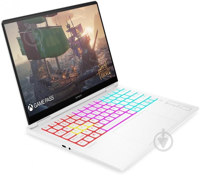 Ноутбук HP OMEN Transcend 14-fb1003ua 14" (C3UL2EA) ceramic white - фото 2