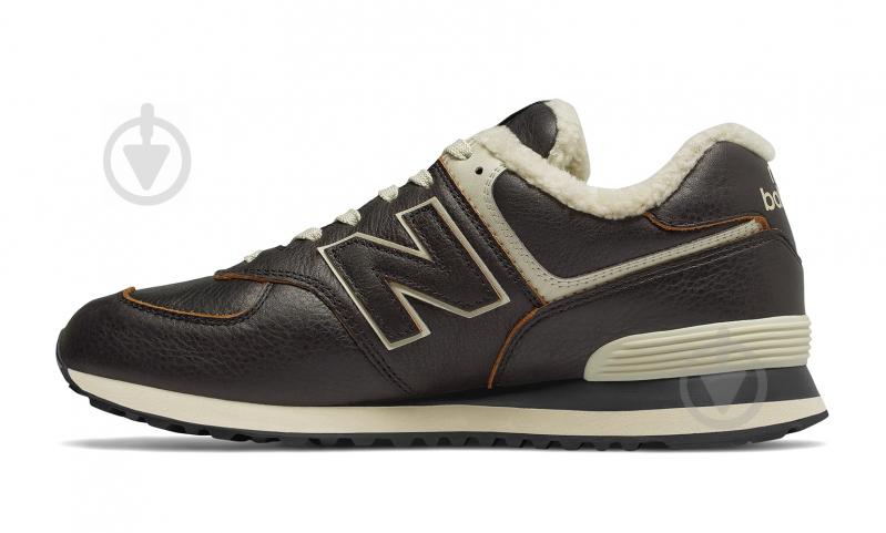 Ботинки New Balance ML574WNE р.42,5 темно-коричневый - фото 2