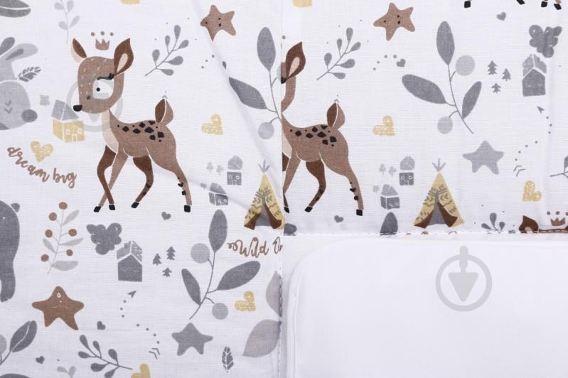 Пеленальный матрасик Forest animals beige (426.19) Baby Veres 72x80 см - фото 4