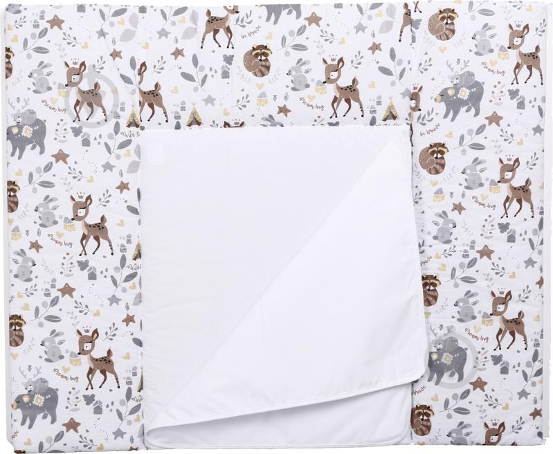 Пеленальный матрасик Forest animals beige (426.19) Baby Veres 72x80 см - фото 3