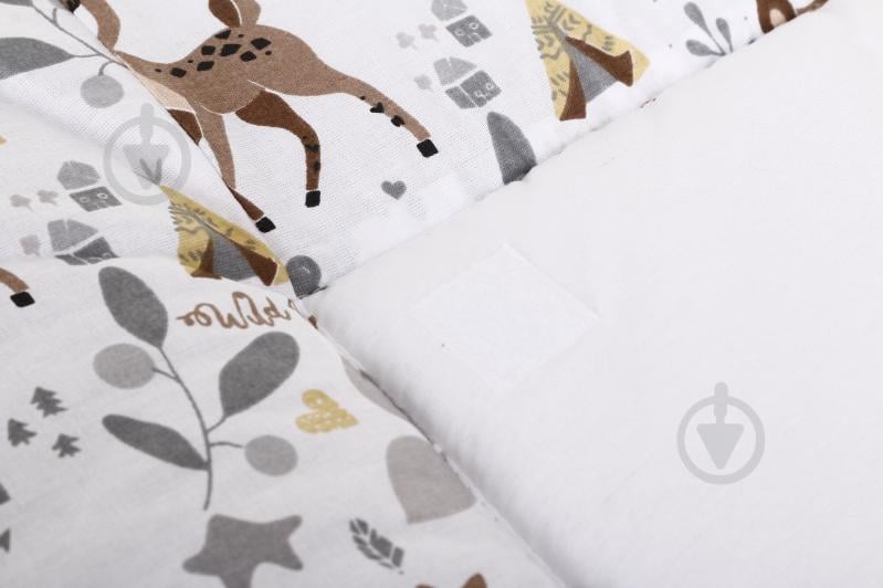 Пеленальный матрасик Forest animals beige (426.19) Baby Veres 72x80 см - фото 5