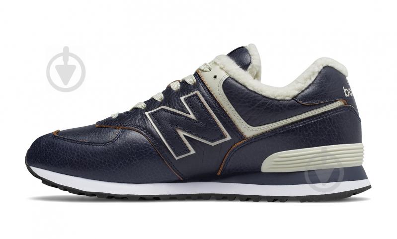 Кроссовки мужские зимние New Balance ML574WNF р.41,5 темно-синие - фото 2