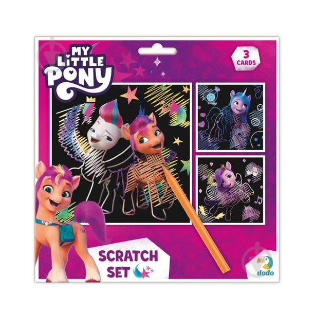 Набір гравюр DoDo My Little Pony 200190 6860985 - фото 1 Набір гравюр DoDo My Little Pony 200190 6860985 - фото 1