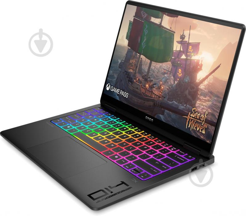 Ноутбук HP OMEN Transcend 14-fb1015ua 14" (C3US7EA) shadow black - фото 3