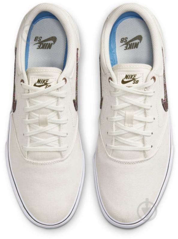 Кроссовки женские демисезонные Nike SB CHRON 2 CNVS PRM DM3513-100 р.41 белые - фото 7 Кроссовки женские демисезонные Nike SB CHRON 2 CNVS PRM DM3513-100 р.41 белые - фото 7