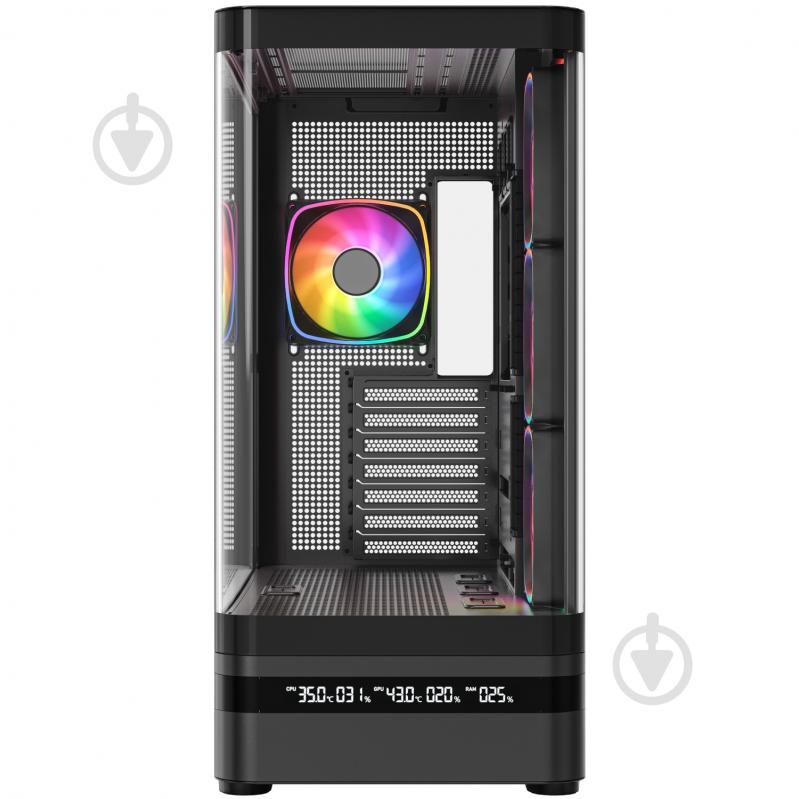 Корпус Modecom VOLCANO AQ200 ARGB MIDI (MC-A-AQ200-4FA-B) - фото 2