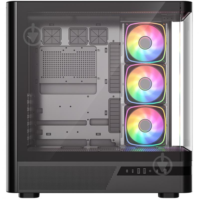Корпус Modecom VOLCANO AQ200 ARGB MIDI (MC-A-AQ200-4FA-B) - фото 4