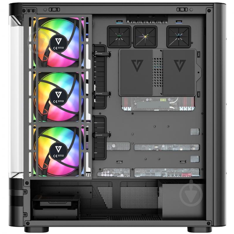 Корпус Modecom VOLCANO AQ200 ARGB MIDI (MC-A-AQ200-4FA-B) - фото 5