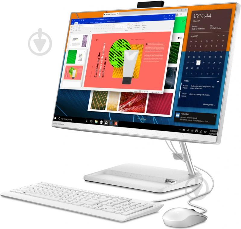 Моноблок Lenovo ideacentre AIO 3i 24ITL6 23,8 (F0G000BLUA) white - фото 2