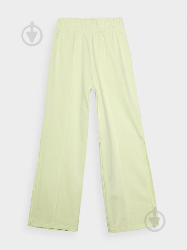 Штани 4F TROUSERS CAS F553 4FSS23TTROF553-42S р. M зелений - фото 1