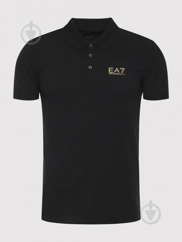 Поло EA7 POLO SHIRT 8NPF04-PJM5Z-0208 р.S чорний - фото 5