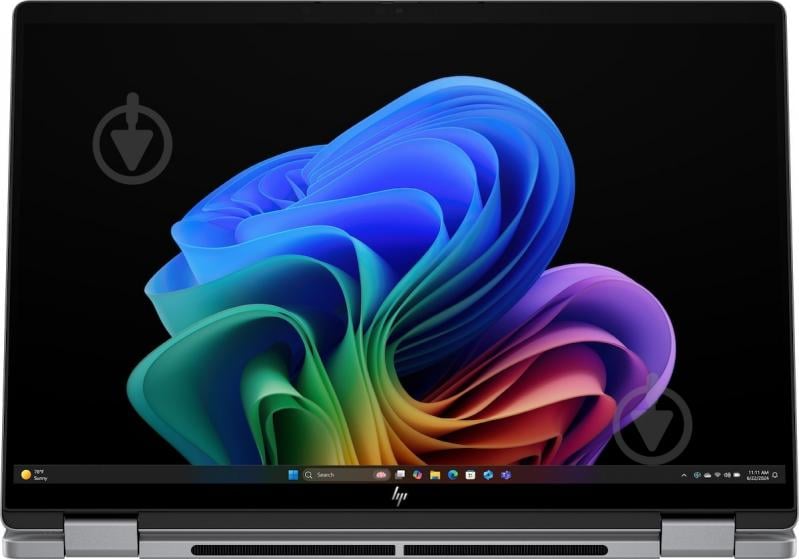 Ноутбук HP OmniBook X Flip x360 14-fm0007ua 14" (C3UQ9EA) Meteor Silver - фото 6 Ноутбук HP OmniBook X Flip x360 14-fm0007ua 14" (C3UQ9EA) Meteor Silver - фото 6