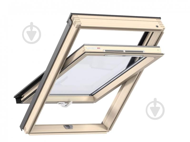 Вікно мансардне Velux Оптіма Комфорт 94x118 GLR PR06 3073BIS нижнє відкривання - фото 2 Вікно мансардне Velux Оптіма Комфорт 94x118 GLR PR06 3073BIS нижнє відкривання - фото 2
