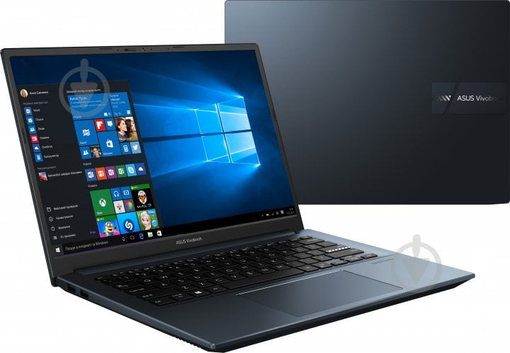 Ноутбук Asus Vivobook Pro 14 OLED M3401QA-KM012T 14 (90NB0VZ2-M00290) blue - фото 16