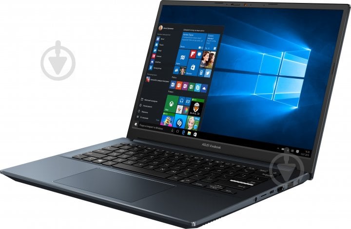 Ноутбук Asus Vivobook Pro 14 OLED M3401QA-KM012T 14 (90NB0VZ2-M00290) blue - фото 5