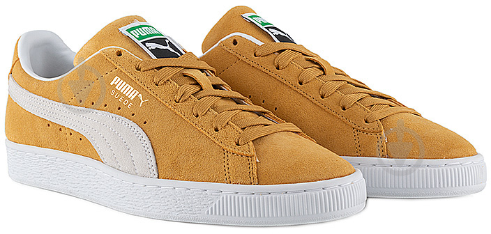 Кроссовки мужские Puma SUEDE CLASSIC XXI 37491505 р.42 желтые - фото 3