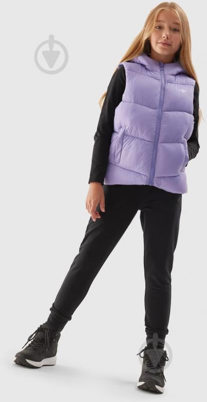 Жилет 4F VEST JACKET F045 4FJAW23TVJAF045-34S р.140 блакитний - фото 1